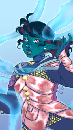 Character belongs to @lofms on Instagram.