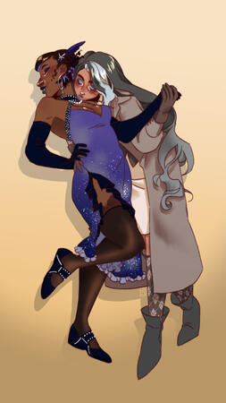 Characters belong to @x.chlz on TikTok.